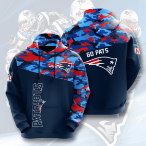 New England Patriots 3D Hoodie - 76d4bf55aed8