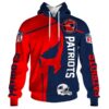 New England Patriots 3D Hoodie All Over Printed Hoodie - c9e39be8eb9f