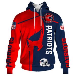 New England Patriots 3D Hoodie All Over Printed Hoodie - c9e39be8eb9f