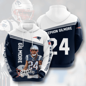 New England Patriots 3D Hoodie - d3e37bcfbe22