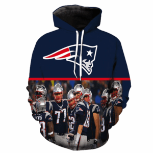 New England Patriots 3D Printed Hoodie/Zipper Hoodie - 166dc84d1716