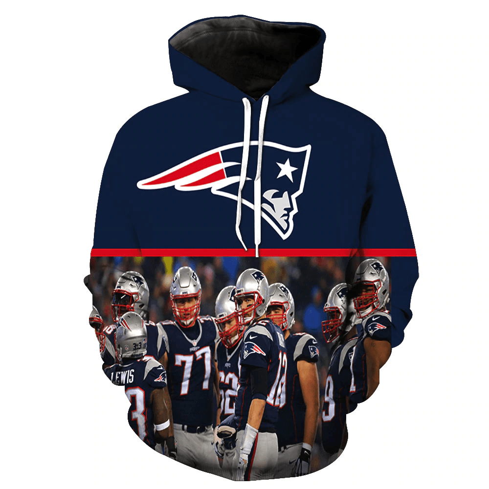 New England Patriots 3D Printed Hoodie/Zipper Hoodie - 166dc84d1716 New England Patriots 3D Printed Hoodie/Zipper Hoodie - 166dc84d1716