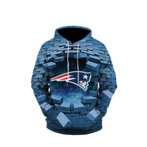 New England Patriots 3D Printed Hoodie/Zipper Hoodie - 22e03fe82934