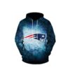 New England Patriots 3D Printed Hoodie/Zipper Hoodie - 3ab833408fc3