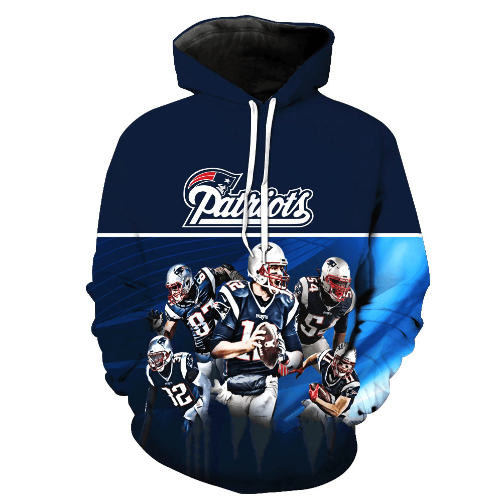 New England Patriots 3D Printed Hoodie/Zipper Hoodie - 460bdda23653 New England Patriots 3D Printed Hoodie/Zipper Hoodie - 460bdda23653