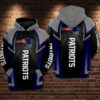New England Patriots 3D Printed Hoodie/Zipper Hoodie - 4905fbeea5c3
