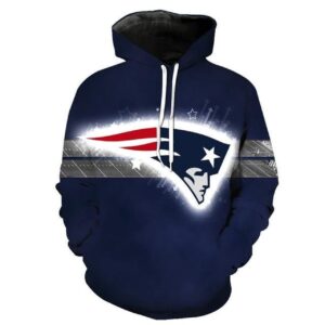 New England Patriots 3D Printed Hoodie/Zipper Hoodie - 4f7036f3de90
