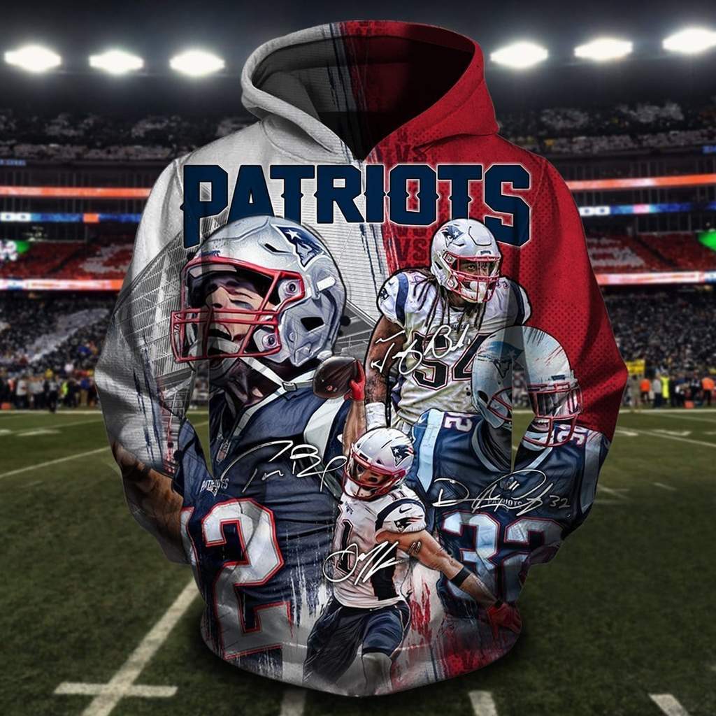 New England Patriots 3D Printed Hoodie/Zipper Hoodie - 538d6ef9f442 New England Patriots 3D Printed Hoodie/Zipper Hoodie - 538d6ef9f442