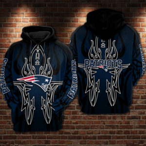 New England Patriots 3D Printed Hoodie/Zipper Hoodie - 5aec8df6878f