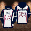 New England Patriots 3D Printed Hoodie/Zipper Hoodie - 5d65cb8fbc42