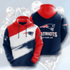New England Patriots 3D Printed Hoodie/Zipper Hoodie - 7d153ee75c67