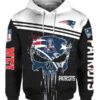 New England Patriots 3D Printed Hoodie/Zipper Hoodie - 87a944f43adf