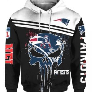 New England Patriots 3D Printed Hoodie/Zipper Hoodie - 87a944f43adf