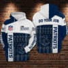 New England Patriots 3D Printed Hoodie/Zipper Hoodie - d3d6c2669f9c