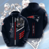 New England Patriots 3D Printed Hoodie/Zipper Hoodie - d89373b4d7f6