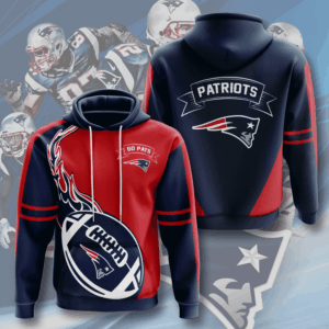 New England Patriots 3D Printed Hoodie/Zipper Hoodie - eac2a18981a6