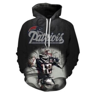 New England Patriots 3D Printed Hoodie/Zipper Hoodie - ec9bc27b69e9