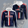 New England Patriots 3D Printed Hoodie/Zipper Hoodie - fe34ad8c189e