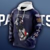 New England Patriots Infinity Gauntlet Tom Brady 12 Pullover And Zippered Hoodies Custom 3d Graphic Printed 3d Hoodie All Over Print Hoodie For Men For Women - 5a283db4f99f