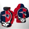 New England Patriots NFL Grateful Dead 3D Printed Hoodie/Zipper Hoodie - bfcd5173835b