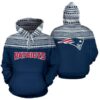 New England Patriots Ncaa Football Maori Tattoo Light Blue 3d Hoodie For Men For Women New England Patriots All Over Printed Hoodie. New England Patriots 3d Shirt - 3fad7e0623a3