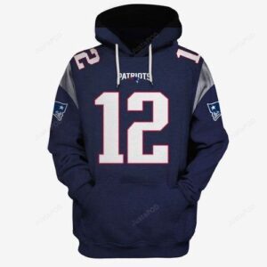 New England Patriots Ncaa Football Tom Brady 3d Hoodie For Men For Women New England Patriots All Over Printed Hoodie. New England Patriots 3d Full Printing Shirt - 8e81ca2249a7