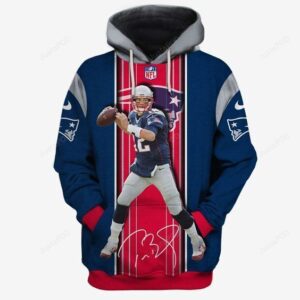 New England Patriots Ncaa Football Tom Brady 3d Hoodie For Men For Women New England Patriots All Over Printed Hoodie. New England Patriots 3d Shirt - 15fdcc4bfc4f