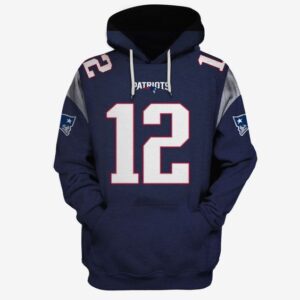 New England Patriots Ncaa Football Tom Brady 3d Hoodie For Men For Women New England Patriots All Over Printed Hoodie. New England Patriots 3d Shirt - aabe3dbf03b9