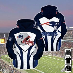 New England Patriots Nfl Fan Pullover And Zippered Hoodies Custom 3D Graphic Printed 3D Hoodie All Over Print Hoodie For Men For Women - 9067b77d5cf7