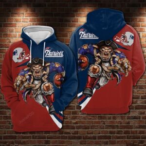 New England Patriots Nfl Football 3d Hoodie For Men For Women New England Patriots All Over Printed Hoodie. New England Patriots 3d Shirt - bf94c6f921c4