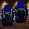 New England Patriots Nfl Football Blue Black 3d Hoodie For Men For Women New England Patriots All Over Printed Hoodie. New England Patriots 3d Full Printing Shirt - 6bab9cb374aa