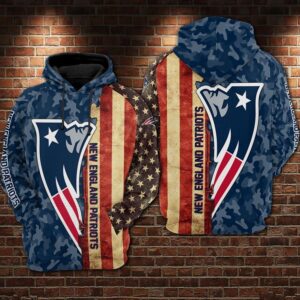 New England Patriots Nfl Football Camouflage 3d Hoodie For Men For Women New England Patriots All Over Printed Hoodie. New England Patriots 3d Shirt - c2a6638c4281