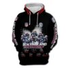 New England Patriots Nfl Football Lengend Anniversary 3d Hoodie For Men For Women New England Patriots All Over Printed Hoodie. New England Patriots 3d Shirt - b4bbf7c26cea