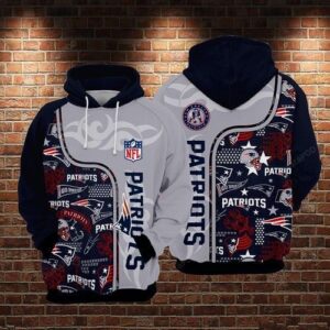 New England Patriots Nfl Football Pullover And Zip Pered Hoodies Custom 3d Graphic Printed 3d Hoodie All Over Print Hoodie For Men For Womenhoodie - 28b9dd98de2b