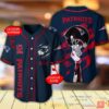 New England Patriots Nfl Personalized Baseball Jersey Shirt
