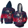 New England Patriots Rick And Morty Dance Ugly Christmas Pullover And Zippered Hoodies Custom 3D Graphic Printed 3D Hoodie All Over Print Hoodie For Men For Women - ae4d7b1af166