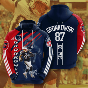New England Patriots Rob Gronkowski 3D Hoodie For Men For Women All Over Printed Hoodie - 74e5296924ca