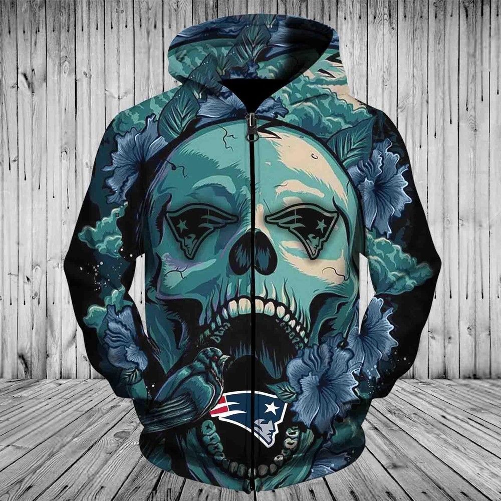New England Patriots Skull Graphic Pullover And Zippered Hoodies Custom 3D Graphic Printed 3D Hoodie All Over Print Hoodie For Men For Women - 83c255d8cf71 New England Patriots Skull Graphic Pullover And Zippered Hoodies Custom 3D Graphic Printed 3D Hoodie All Over Print Hoodie For Men For Women - 83c255d8cf71