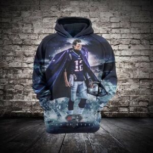 New England Patriots Tom Brady Pullover And Zippered Hoodies Custom 3D Graphic Printed 3D Hoodie All Over Print Hoodie For Men For Women - da2cefb97bbd