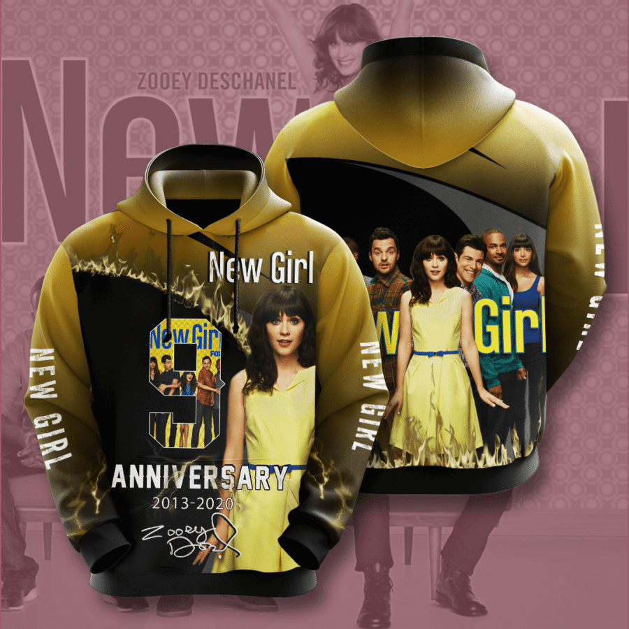 New Girl 3D Hoodie - f42e156cf08b New Girl 3D Hoodie - f42e156cf08b