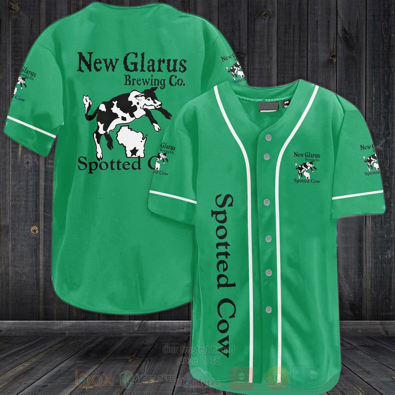 New Glarus Brewing Company Baseball Jersey Shirt New Glarus Brewing Company Baseball Jersey Shirt