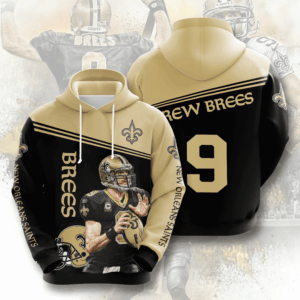 New Orleans Saints 3D Hoodie - 2ba0a4d51ff4