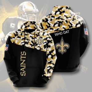 New Orleans Saints 3D Hoodie - 92d5d5e94397