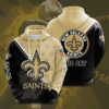 New Orleans Saints 3D Hoodie - 93e34d0c8bb9