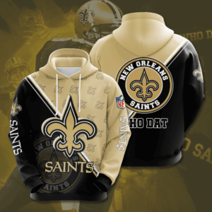 New Orleans Saints 3D Hoodie - 93e34d0c8bb9