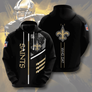 New Orleans Saints 3D Hoodie - a8b490df7493