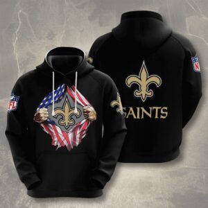 New Orleans Saints 3D Hoodie - e3ef352ae83d