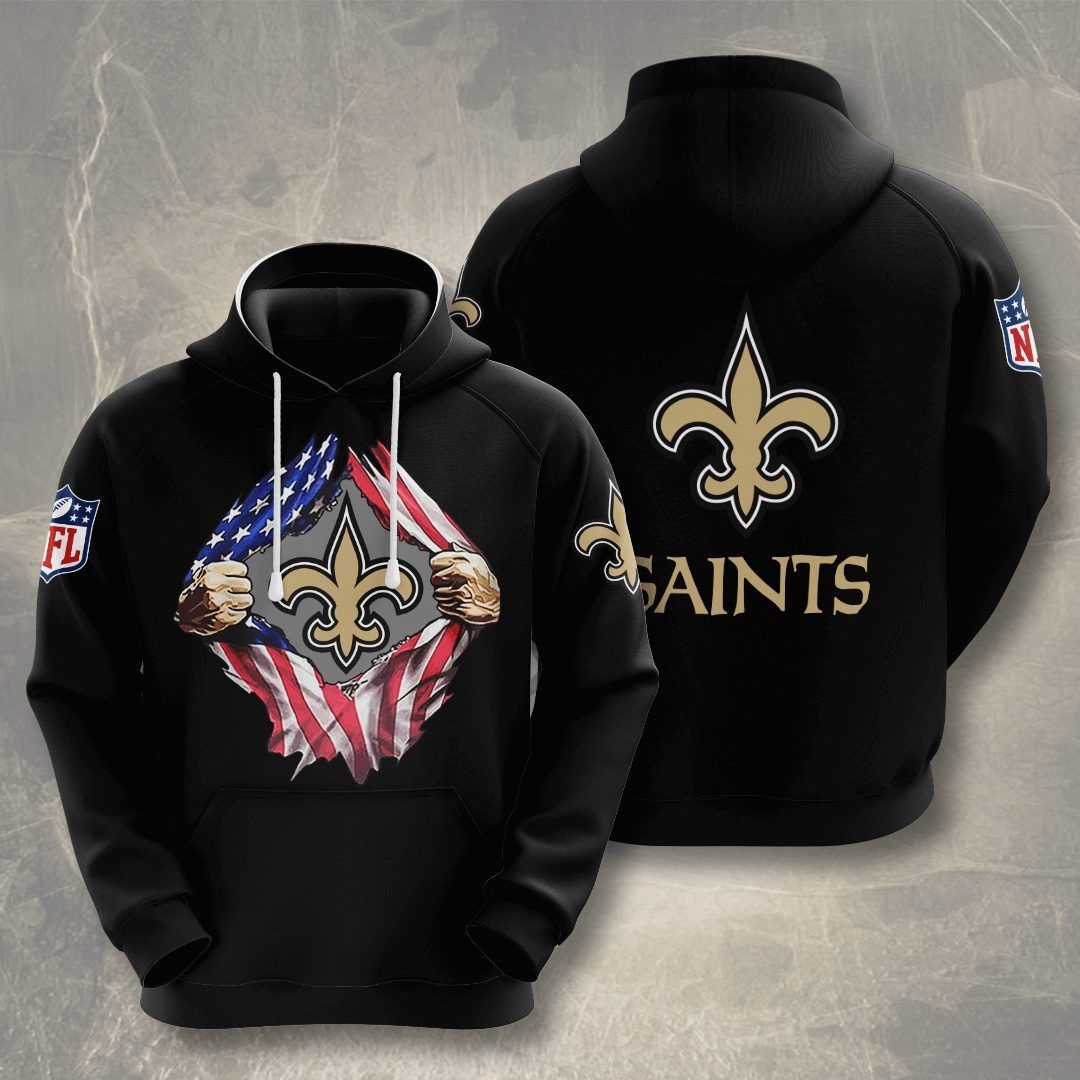 New Orleans Saints 3D Hoodie - e3ef352ae83d New Orleans Saints 3D Hoodie - e3ef352ae83d