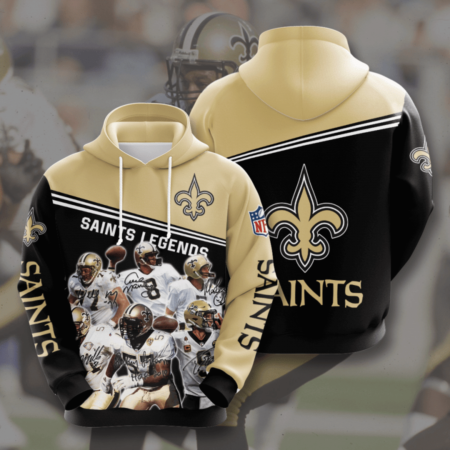 New Orleans Saints 3D Hoodie - efe3edb23045 New Orleans Saints 3D Hoodie - efe3edb23045