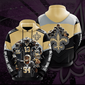 New Orleans Saints 3D Hoodie - f2842036162a